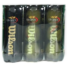 (100% 미국 정식 수입) WilsON 온 US 오픈 엑스트라 듀티 테니스공 3팩 (유튜브 추천)