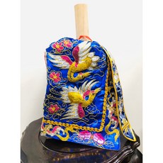 福德正神 土地公 神明衣 土地公衣 鶴壽衣 有應公也可用, 藍色,1.6連座穿, 1個