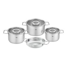 Fissler 不鏽鋼鍋具組, 不鏽鋼, 1箱, 鍋