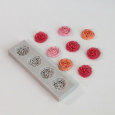 미니 장미 4구 몰드