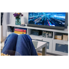 필립스 올인원 사운드바 홈씨어터-스피커 HDMI USB재생 벽걸이-가능 TV PC 스마트폰, 블랙