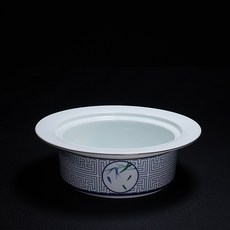 보온 대나무 딤섬 그릇 만두 접시 찜통 샤오롱바오 세라믹, 8인치야주찜그릇