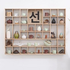 머그컵 진열장 인테리어 머그 찻잔 컵장식장 엔틱 벽걸이 찬장 커피장, ST-36-13 경량
