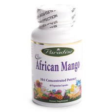 Paradise Herbs 非洲芒果素食膠囊, 60顆, 1罐