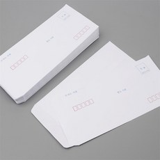 편지봉투 50P 우체국봉투, 기본형(규격인쇄)