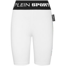 플레인스포츠 로고 웨이스트밴드 사이클링 쇼츠