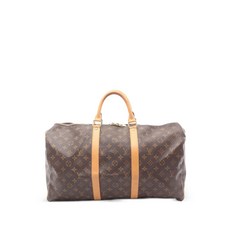 루이 비통 중고 2000 50 키폴 모노그램 레더 보스턴 백