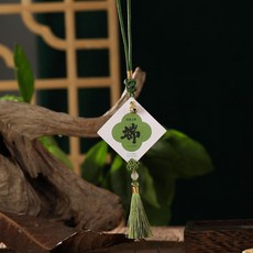 端午節艾草香包竹編掛件, 端午鈴鐺款式十五, 1個