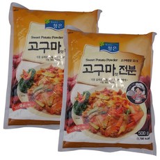 청은에프엔비 고구마맛전분, 500g, 2개