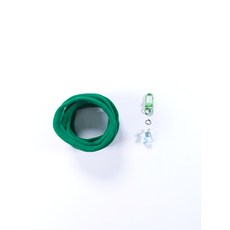양말목 네잎클로버 키링 DIY 키트 핸드매이드 행운기원 합격기원 테루테루보즈 날씨인형 날씨요정 단체수업 만들기 다문화 업사이클링, 초록 DIY 키트, 1개