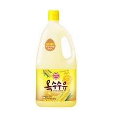 (무)오뚜기 옥수수유1.8LX12개(박스), 12개, 1.8L