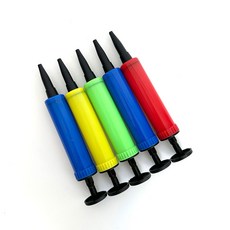 손펌프 풍선 손펌프 튜브펌프 공기주입기 미니 손펌프, 5개, 혼합