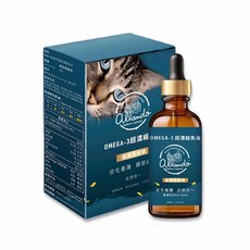 Allando 奧藍多 Omega 3 超濃縮魚油 50ml 貓咪專用皮毛/關節保健, 1個, 皮膚/頭髮