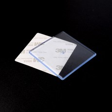 탁상 테이블 미끄럼방지 고무패드 유리받침 4P, 사각