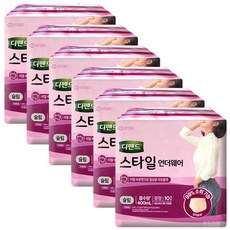 디펜드 언더웨어 여성 슬림, 중형, 10개입, 6개