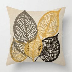 프리미엄 리넨 예술적인 베개 커버 세트 - 추상 미술 장식 던지기 정교한 쿠션 45x45/50x50cm 농가 거실 220559, 350mmx350mm, 중국, ymbztf-a0008671