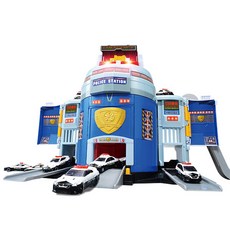 토미카 월드 변신! DX 폴리스 스테이션, 혼합 색상, 1개