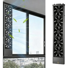 슬라이딩 윈도우용 XEEFFOCB 31.5-33.5인치 수직 윈도우 배기 팬 스텝리스 속도 제어0-2800 Rpm 침실 주방 사무실용 도구 없이 빠른 설치, 31.5-33.5in