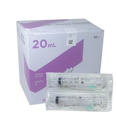 한국백신 일회용 주사기 20ml 21g 50p, 1개