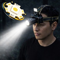 센서모드동작 LED 충전식 야외 낚시 등산 헤드램프 랜턴 헤드랜턴 U8아답터포함, 1개, 상세페이지 참조