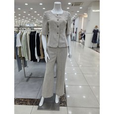 [더아이잗 ] 잔조직 재킷 팬츠 셋업 IS6M0JK352 IS6M0SL352