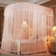 G.L.S 캐노피 침대 모기장 180/220cm 여름모기장