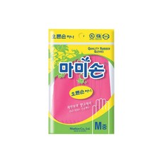 마미손 주방용 오른손 고무장갑 오른손만하나 (핑크) 1개입, 중(M), 4개
