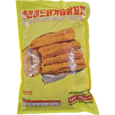 화영푸드 후라이드 닭가슴살 꼬치 휴게소 업소용 간식용, 2개, 1kg