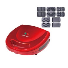 imarflex 伊瑪 五合一鬆餅機 贈5款烤盤 IW-702