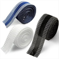 Iron-on Instant Hem Tape 11 야드 3 색 영구적 인 하수 헤밍 테이프 빨 수있는 밑단 접착제 테이프 헴 패브릭 테이프, 그림처럼