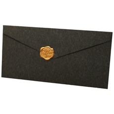 被說愛 素色信封, 炭黑