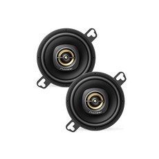 파이오니아 A 시리즈 플러스 TS-A879 3.5인치 2웨이 스피커 쌍 – 최대 100W 균형 잡힌 사운드 + 부드러운 고음 주식 교환 쉬운 설치