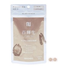 백휘생 60알 1개월분 1일 2알 기준 일본식 영양 보충제 약일본당 nu한방 검은콩 枸기의 열매 국화, 1개