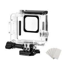 INSTA360 X4용 보이지 않는 다이빙 케이스 액션 커버 50M 사진 /164FT 보호 쉘 360 하우징 INSTA 수중 FOTSTDIO 방수 케이스 X4 밀봉, Go Pro Hero4K 2024