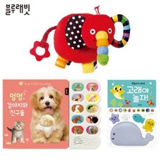 블루래빗 감각자극 오감발달 유아 첫 토이북 베스트 3종세트 두뇌발달, 1개