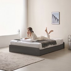 피에르 모아브 무헤드 벙커 수납 침대프레임 S SS D Q 3colors, 화이트