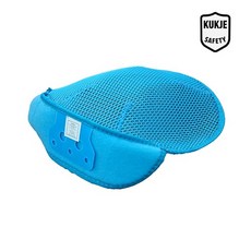 국제 세이프티 시원이 안전모 땀받이내피, FREE, 블루, 1개