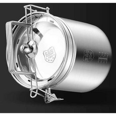 발열도시락 스테인레스 스틸 자가 발열 도시락 야외 캠핑 회사원 보온 발열팩 비화식, 올스틸+화상방지커버+120g10팩, 1개