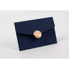 소량 180g 더 두꺼운 컬러봉투 청첩장 초대장 4x6엽서용-10매, 소프트터치-네이비블루, 10매