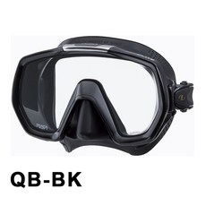 游龍潛水 TUSA FREEDOM ELITE M-1003 黑矽膠 單面鏡 潛水專用 單面鏡設計 視野寬廣, QB-BK