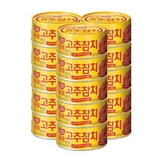 동원 고추참치 85g x 15캔, 15개
