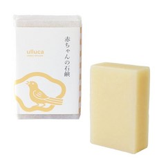 ulluca 아기비누 1개 100g 무첨가 무향료 베이비비누 고형 아기비누 신생아 어린이 피부 친화적 민감성 피부 건성 피부