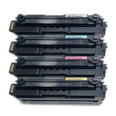 잉크다파라 삼성 호환토너 CLT-K506L 세트, 1세트, 검정+파랑+빨강+노랑