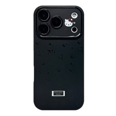 트랜픽 블랙 키티 아이폰케이스