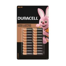듀라셀 알카라인 AA 건전지, 1개, 40개입