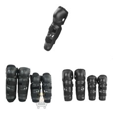 마켓보스샵 오토바이 팔꿈치 무릎보호대 4개 무릎워머