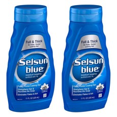 셀선블루 비듬 샴푸 풀 & 씩, 2개, 325ml