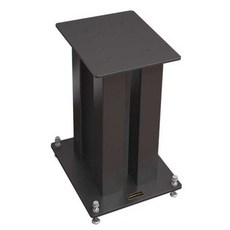 스피커 스탠드 철제 북쉘프 소음 충격 거치대 금속, 1개, 12. 블랙 - 25x30x80cm