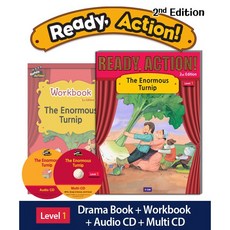 Ready Action 1: The Enormous Turnip SB+WB (with App QR), A List, Ready Action 1: The Enormous.., A List 편집부(저)