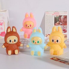 라부부 무드등 감성 인테리어 조명 수면등 베드사이드 탁상조명, 브라운